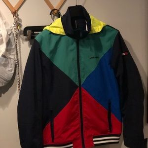 Brand new Vintage looking colorful tommy jacket